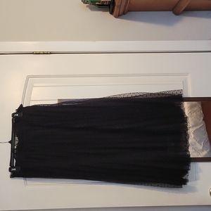 Tulle  midi skirt